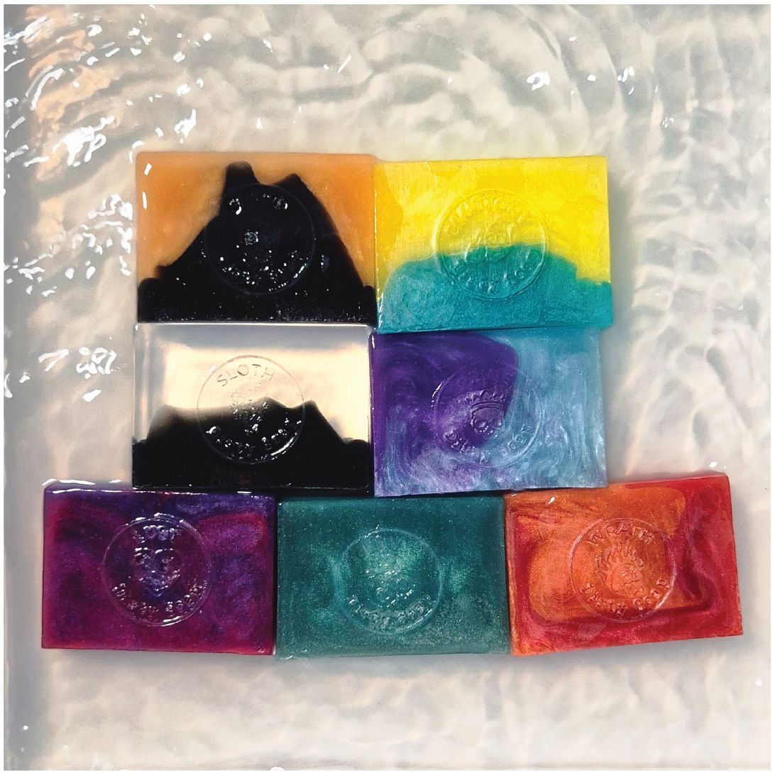 7 Deadly Sins Full Soap Range