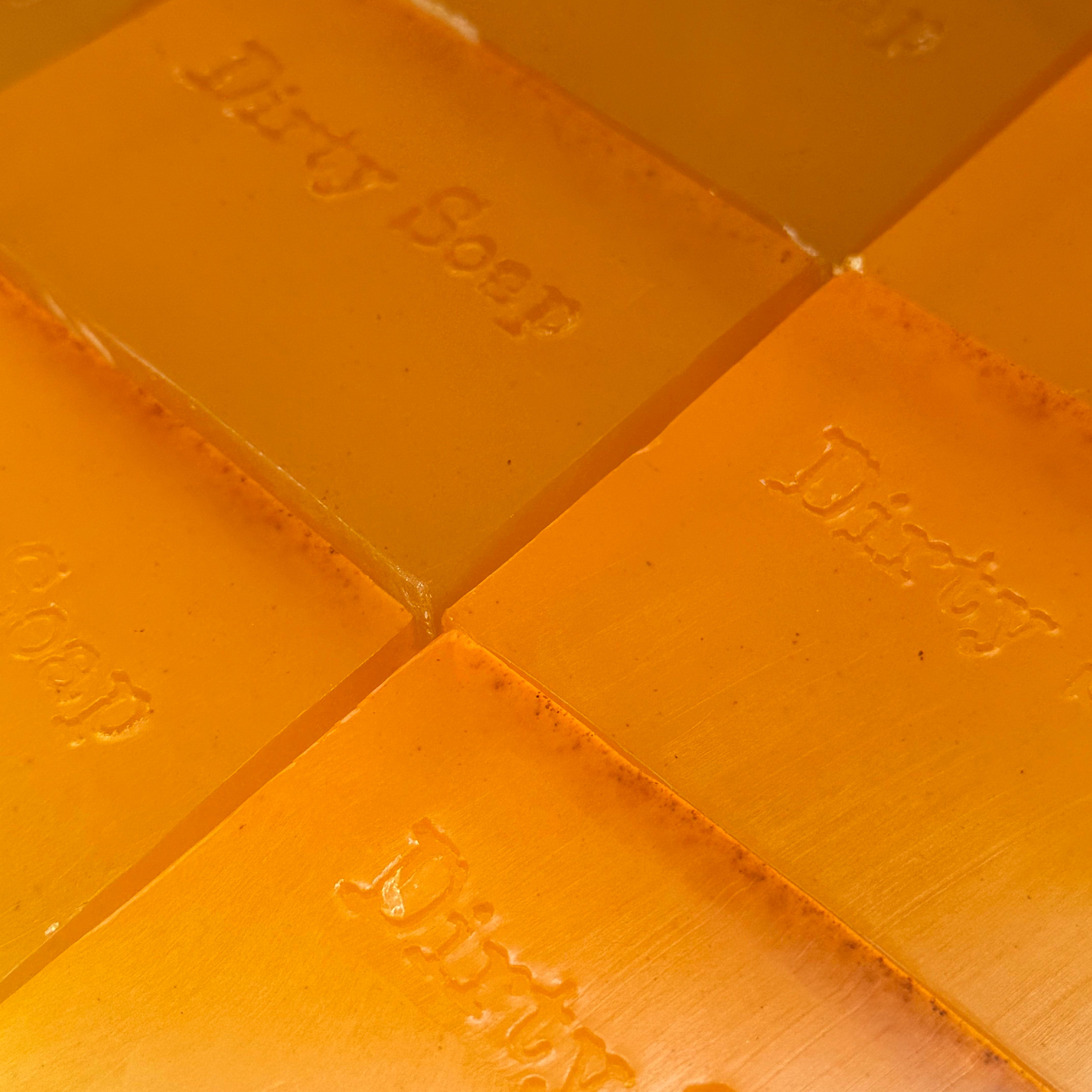 Dirty Glow Turmeric Soap bar, Honey, Jojoba & Aloe